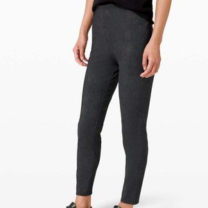 Lululemon Here to There High-Rise 7/8 Pant in Black Gray size 4 NEW